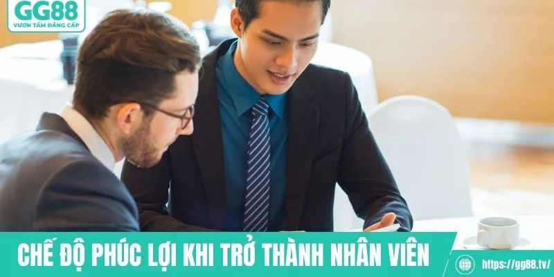 Chế độ phúc lợi khi trở thành nhân viên của nhà cái